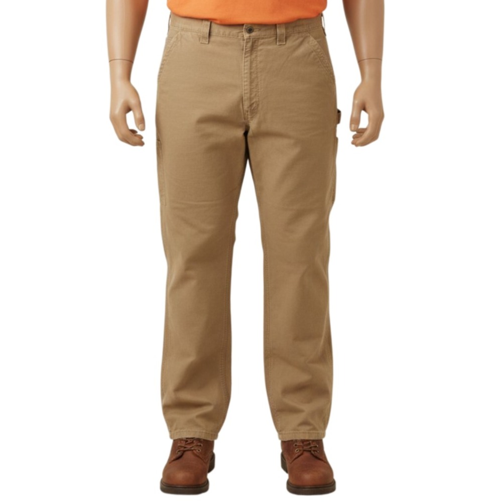 Carhartt B151 Canvas Work Pants 46x30 DKH Khaki Original Fit Mexico